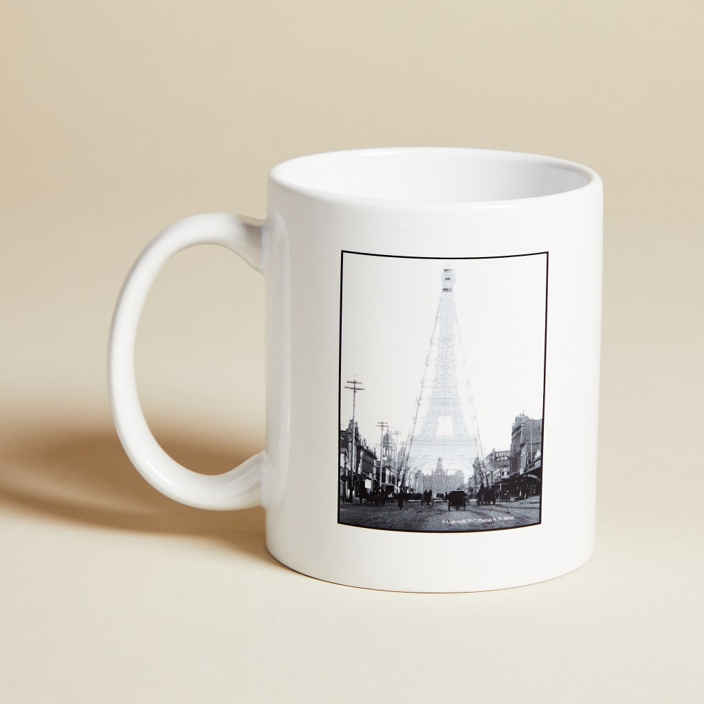 Light Tower Coffee Mug History San Jose